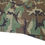 サムネイル： アメリカ軍 生地 ノンリップ ウッドランドカモ 綿ポリ 240cm×153cm 【新品/一部印刷ミス/画像現品】