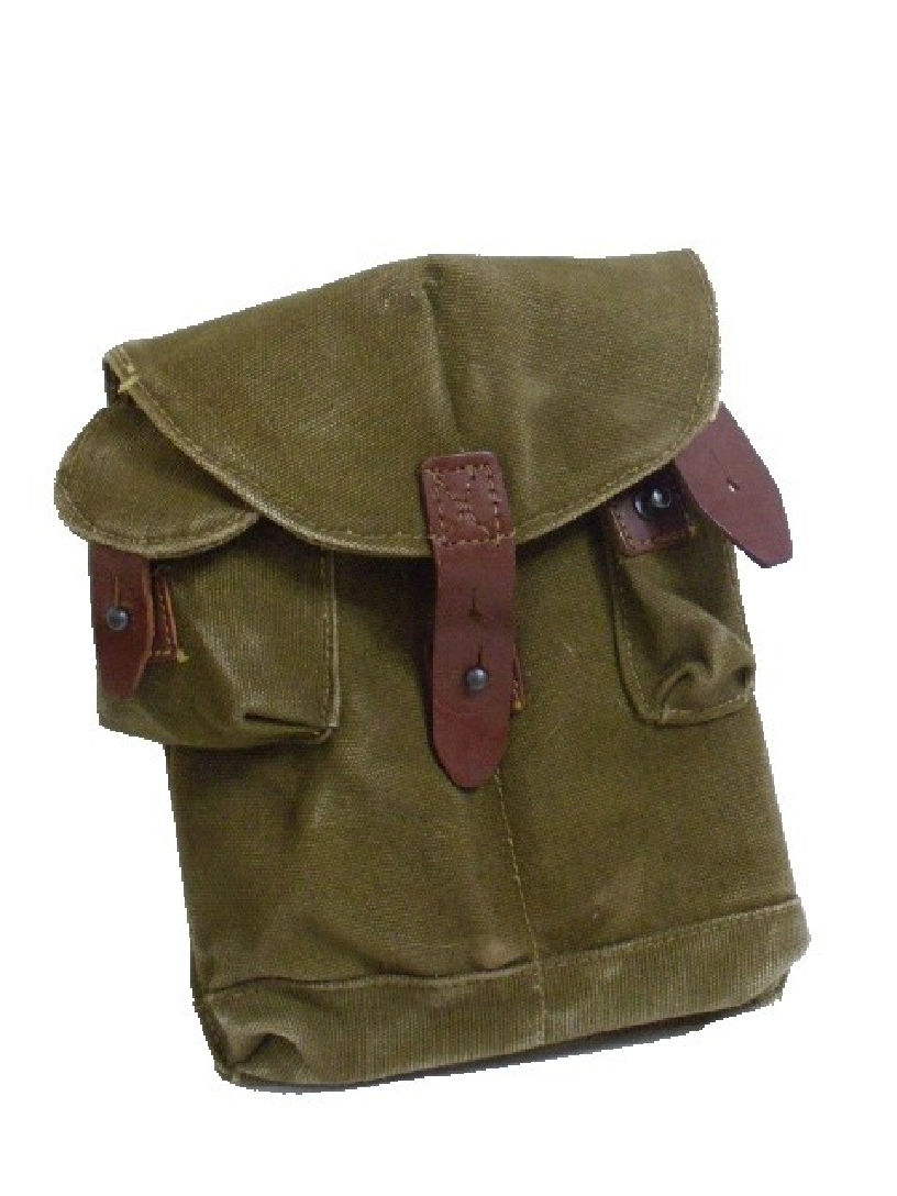 ルーマニア軍 AK用 トリプル マガジンポーチ OD