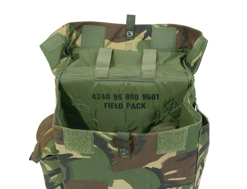 イギリス軍 フィールドパック ガスマスクバッグ DPMカモ 【新品デッド