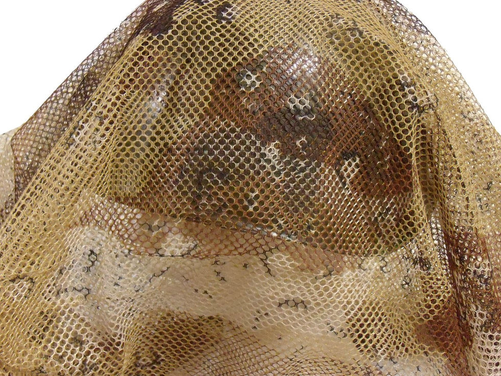 アメリカ軍 カモネット スナイパーベール 6Cデザート