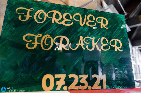 Welcome note for wedding guests at wedding organized by Carver Coordination