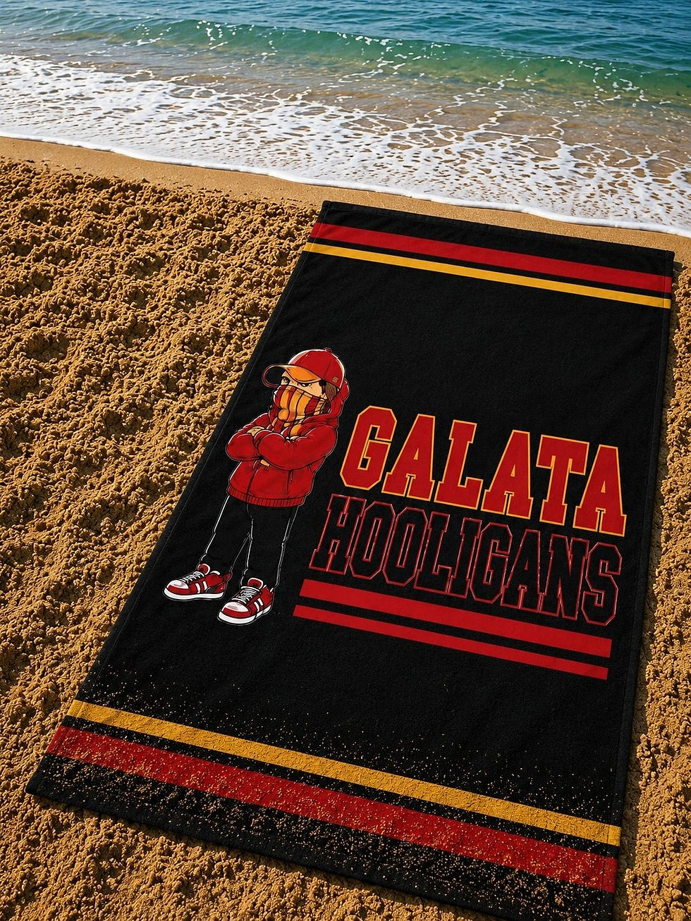 Küçük resim: Holar Hooligans Plaj Havlusu 70x140 - Galata