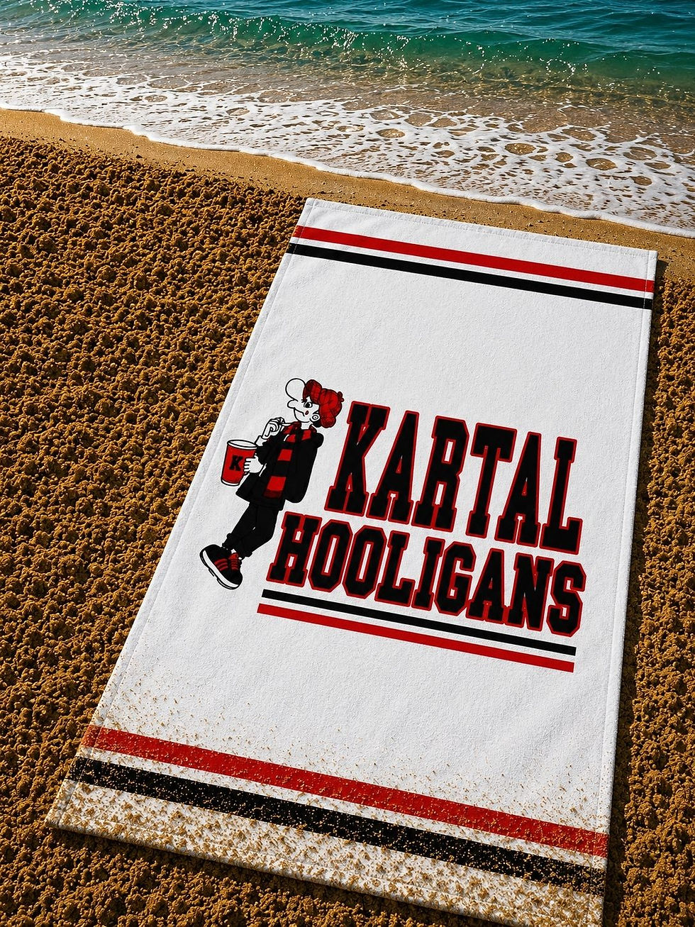 Küçük resim: Holar Hooligans Plaj Havlusu 70x140 - Kartal