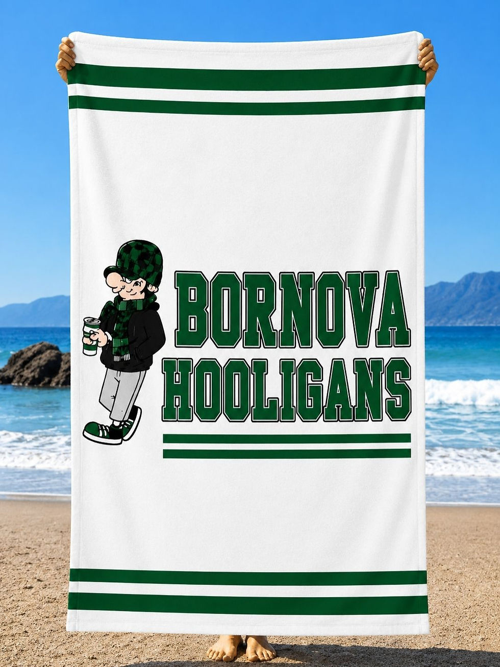 Küçük resim: Holar Hooligans Plaj Havlusu 70x140 - Bornova