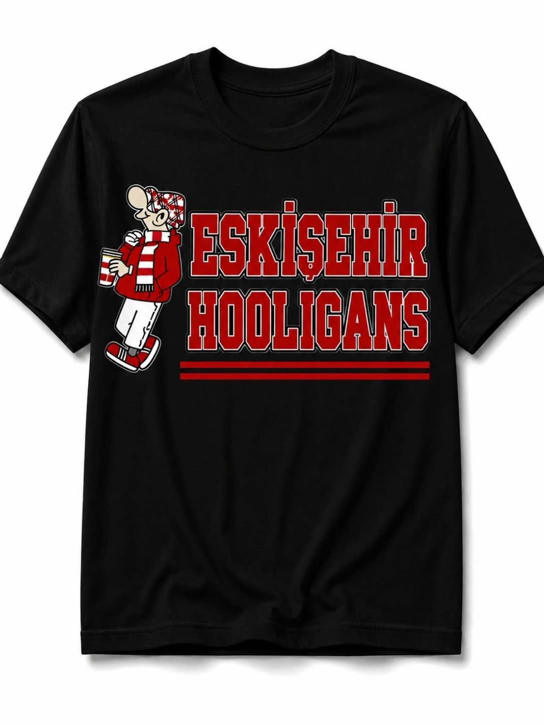 Holar Hooligans Tişört - Eskişehir Çift Renk