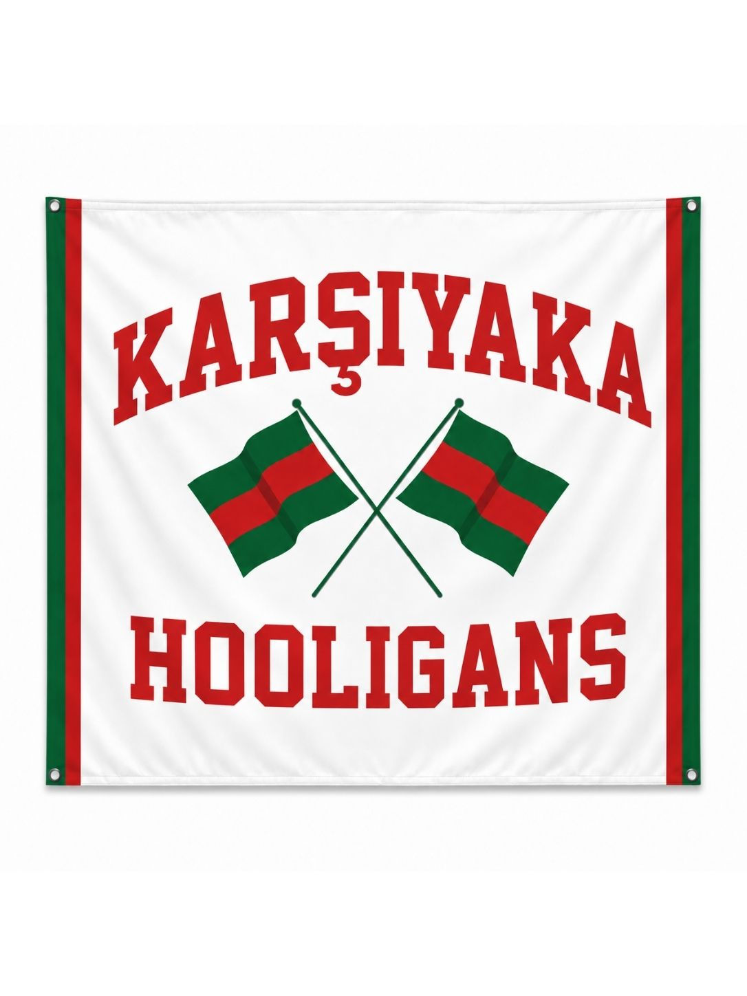 Taraftar Bayrağı - Karşıyaka Hooligans
