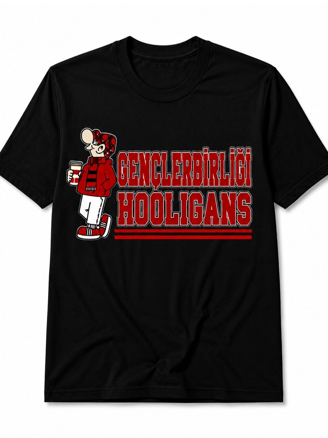 Holar Hooligans Tişört - Gençlerbirliği Çift Renk