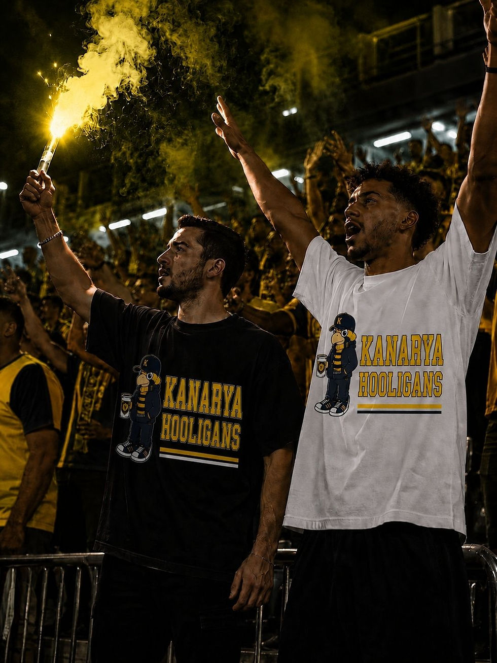 Küçük resim: Holar Hooligans Tişört - Kanarya