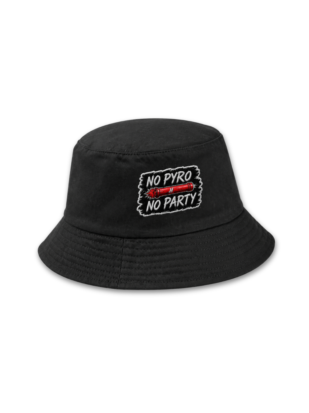 Hooligans Bucket Şapka - No Pyro No Party