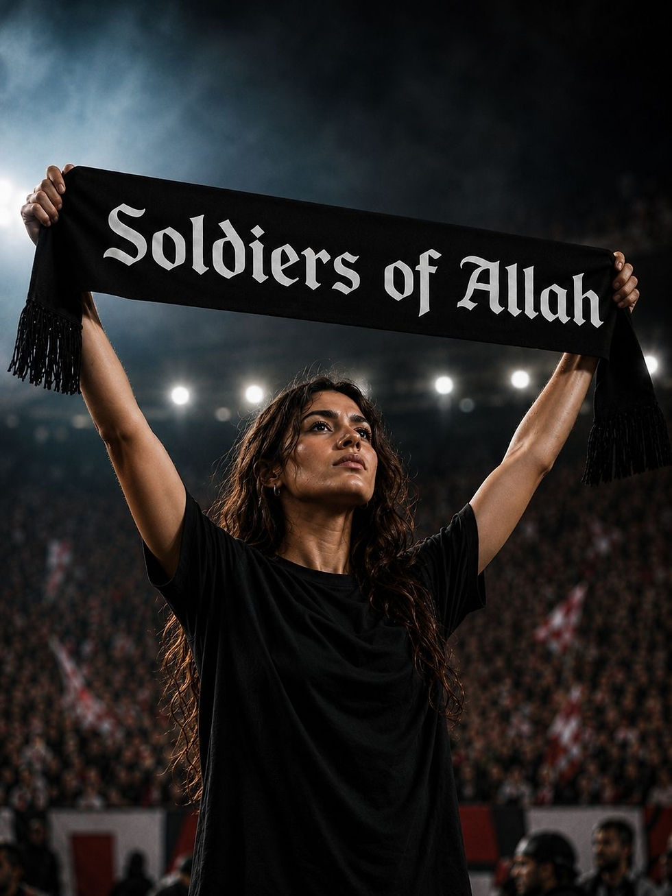 Küçük resim: Holar Hooligans Dokuma Taraftar Atkısı 140x20 - Soldiers of Allah