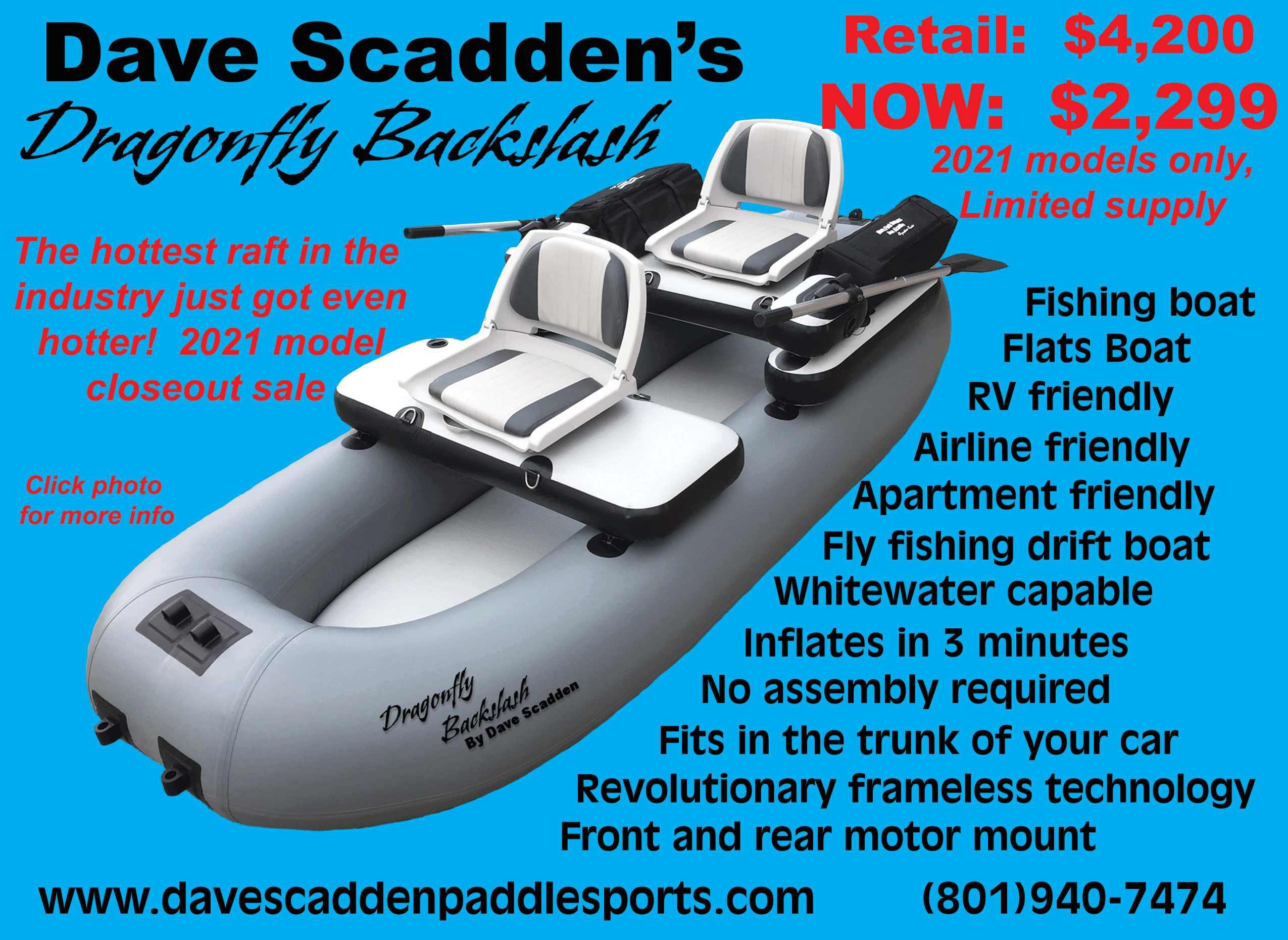 Dave Scadden Paddlesports Utah Premium Inflatables Lifetime Warranty