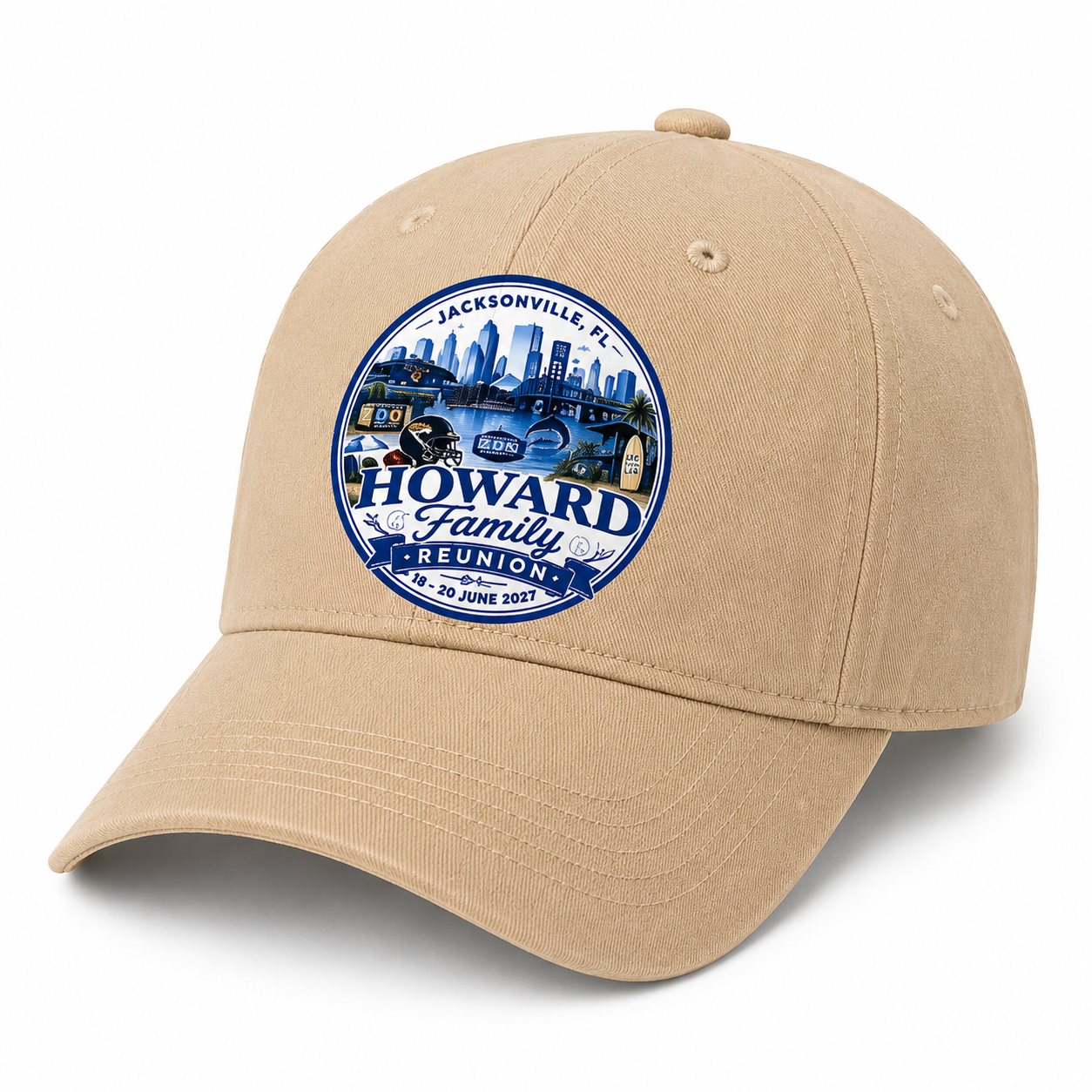 Beige Reunion Cap