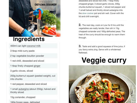 Veggie Curry Recipe