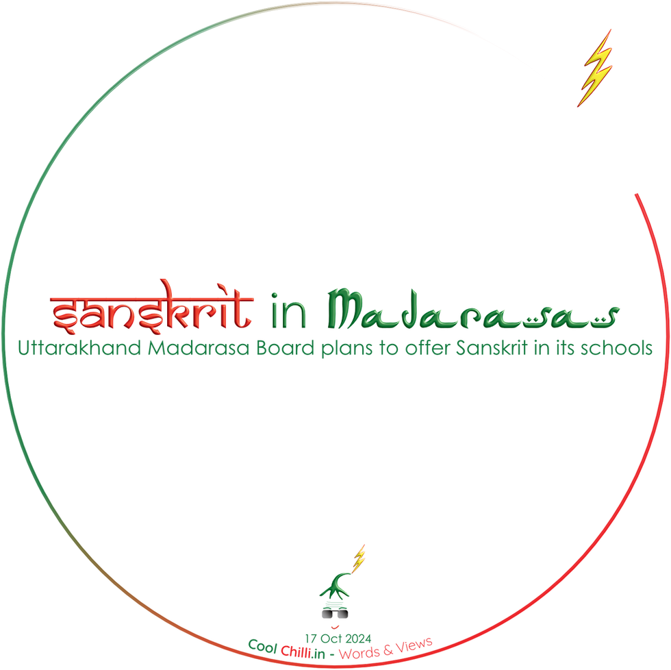 Sanskrit in Madarasas in India's  Uttarakhand State