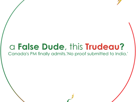 a False Dude, this Trudeau?