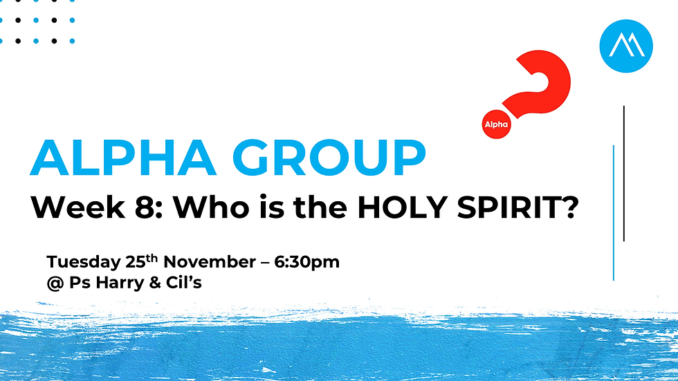 Alpha Life Group - Week 8