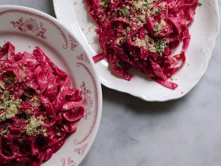 Beet Pesto Pasta