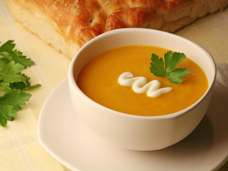 Pumpkin, Pear, Leek and Fennel Soup