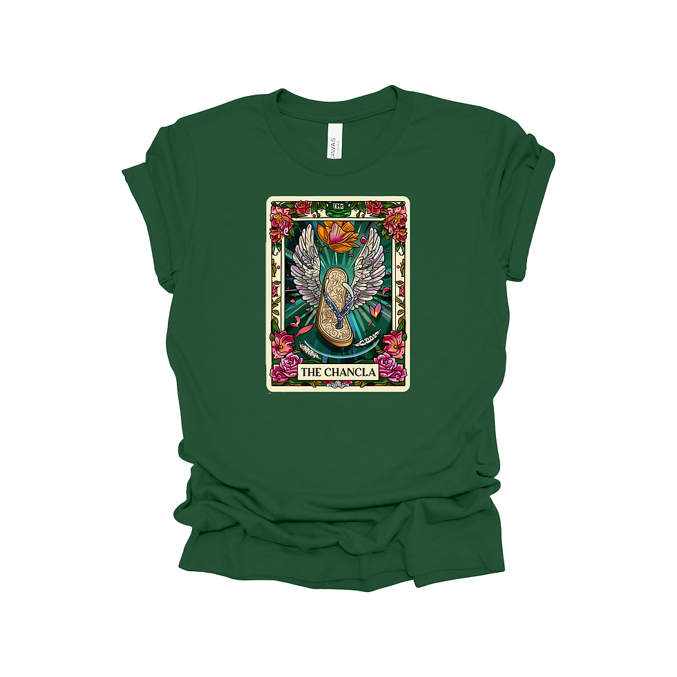Thumbnail: The Chancla Tarot Shirt