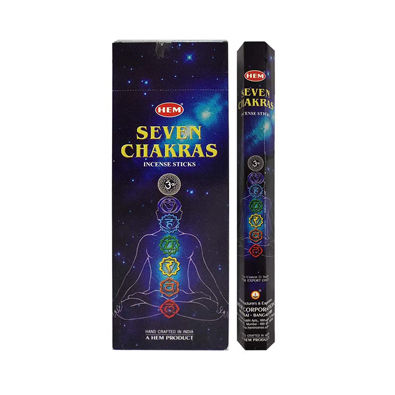 HEM 7 Chakras Incense Sticks
