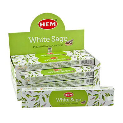 HEM White Sage Masala Incense Sticks