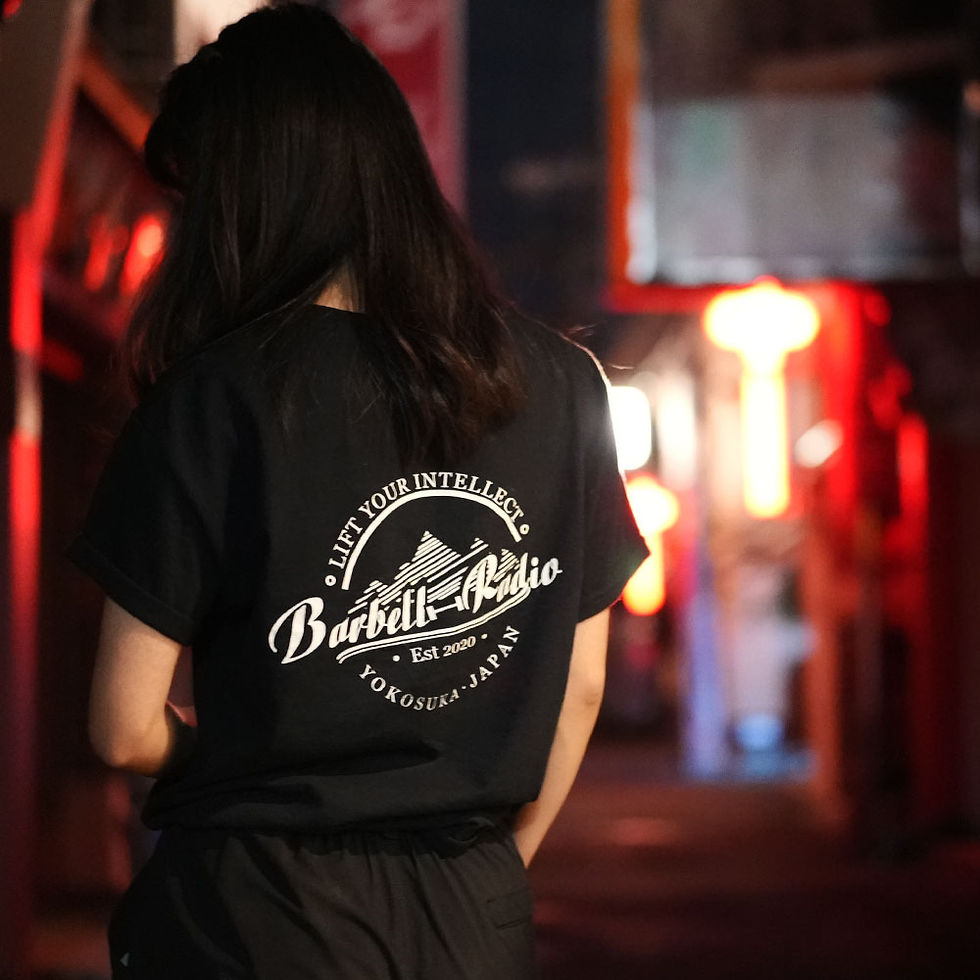 サムネイル： Barbell Radio Original T Shirt (ブラック)