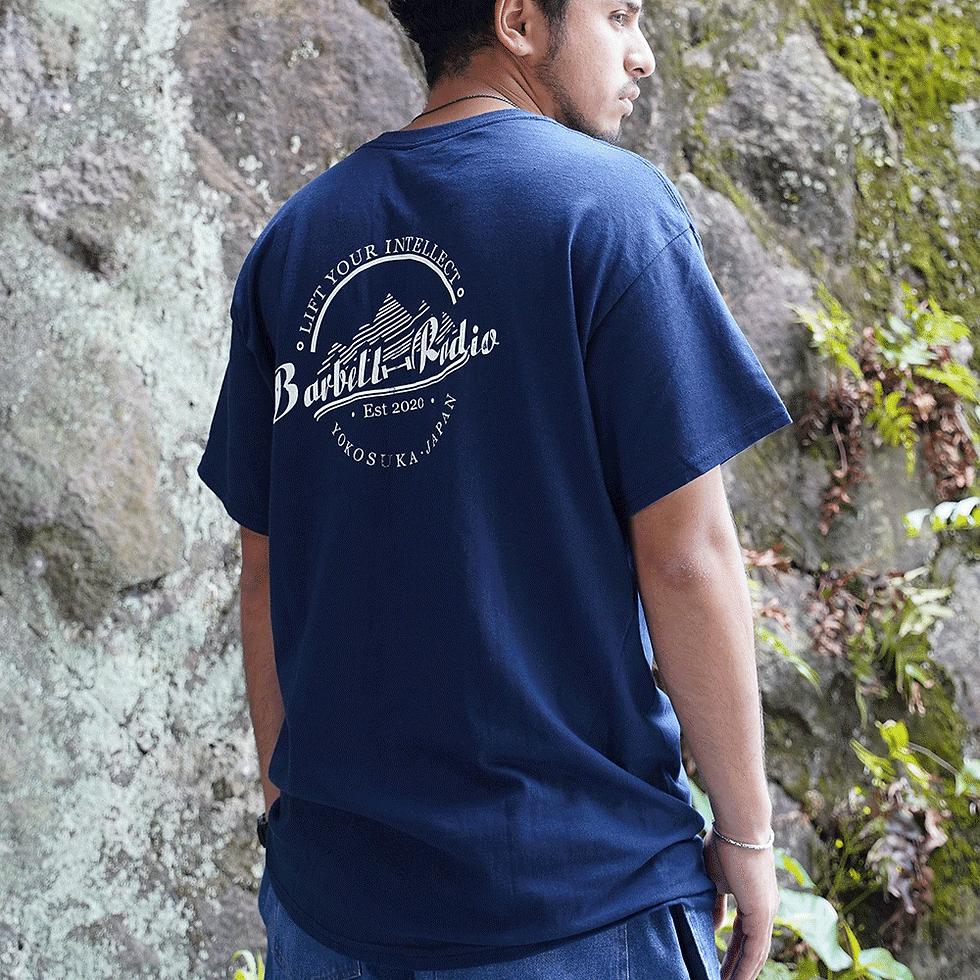 Thumbnail: Barbell Radio Original T Shirt (ネイビー)