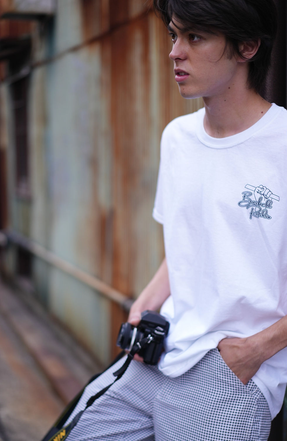 Thumbnail: Barbell Radio Original T Shirt (ホワイト)
