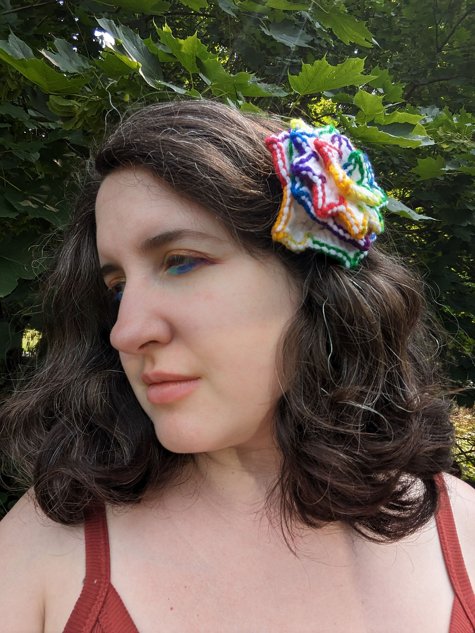 Thumbnail: Rainbow Succulent Fascinator