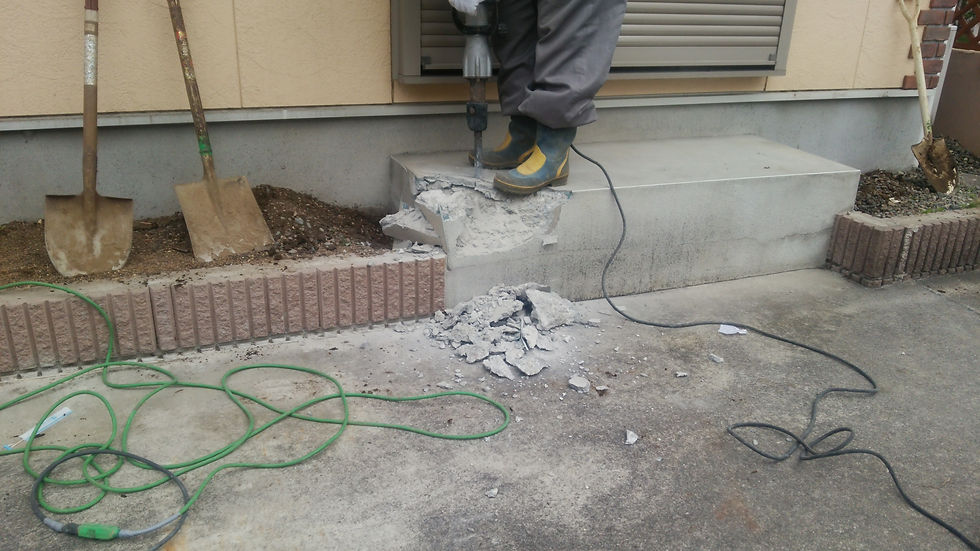 ブロック等解体