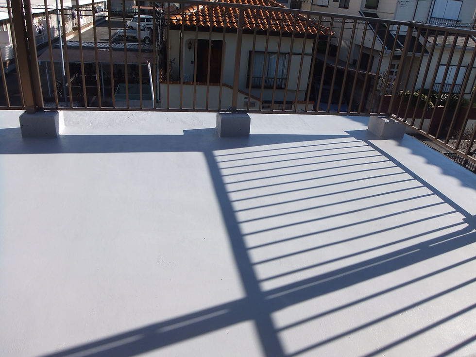 東京都足立区|ベランダトップ防水工事の施工事例