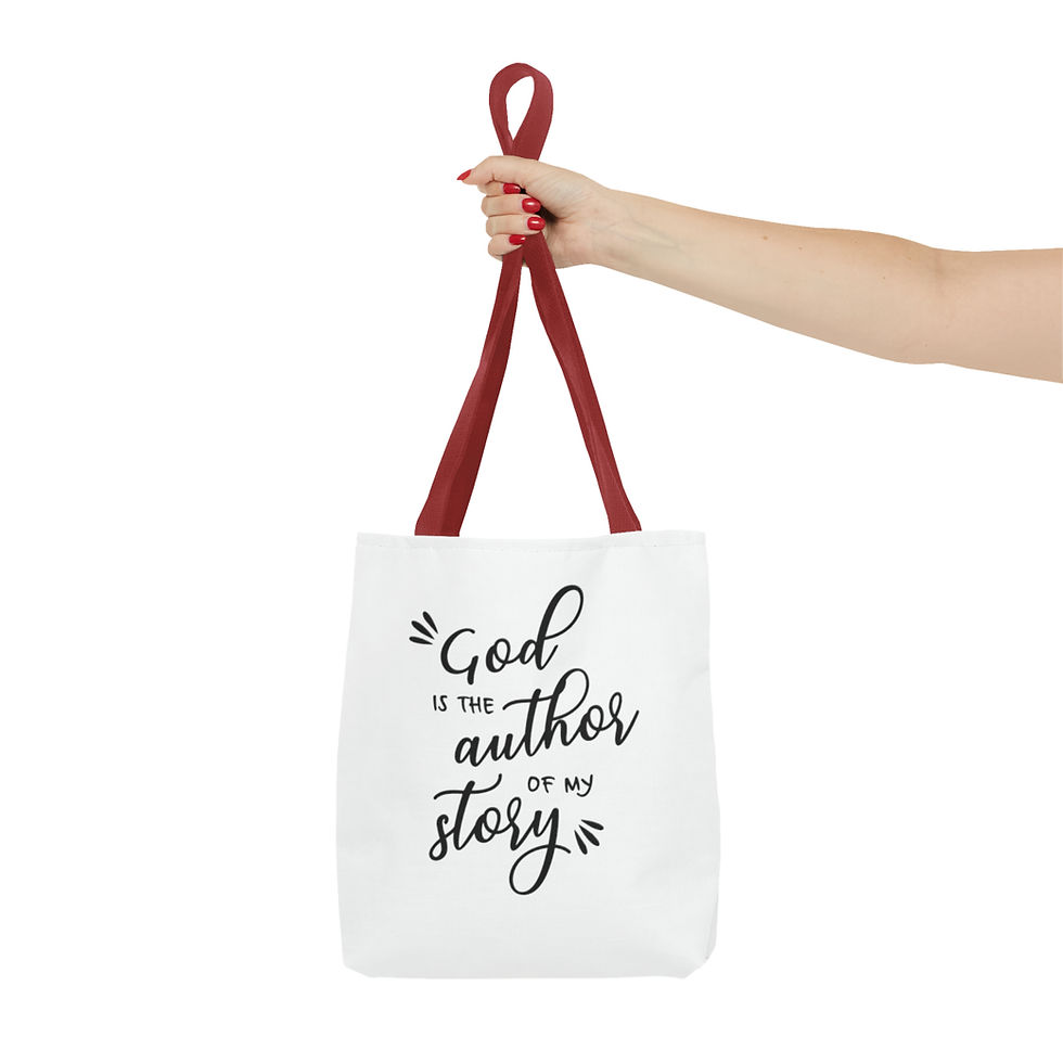 Thumbnail: God is the Author of my Story Tote Bag