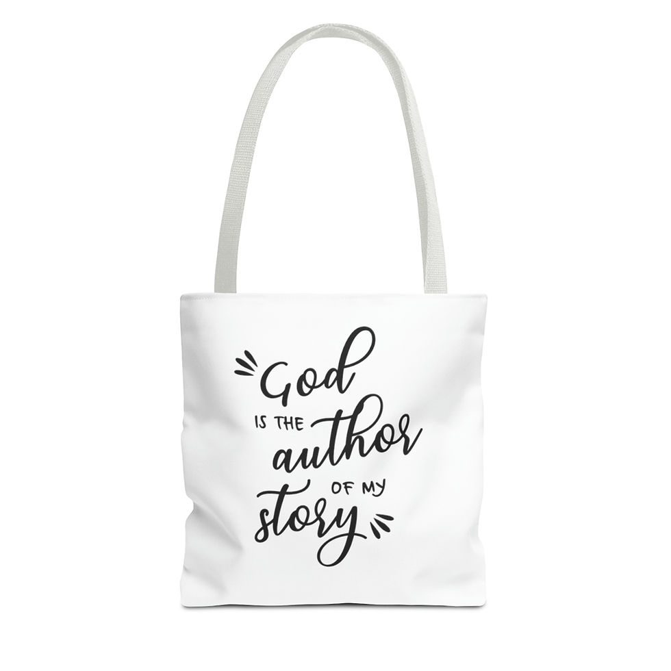 Thumbnail: God is the Author of my Story Tote Bag