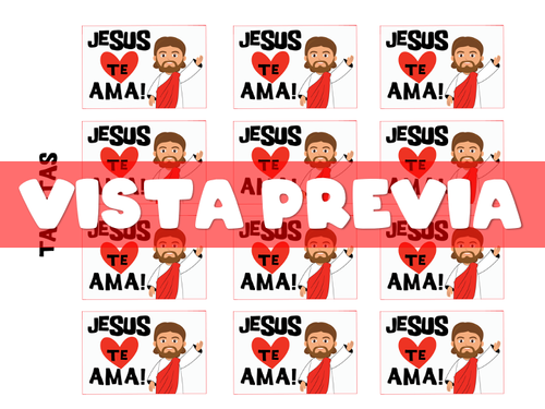 Jesús te Ama Actividades para Imprimir