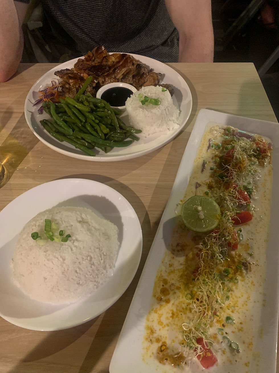 Dinner at Manuia Grill