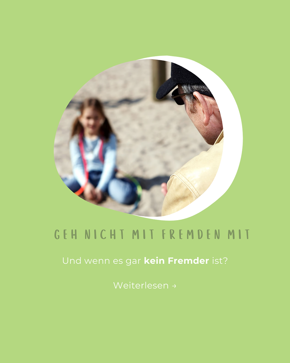 Geh nicht mit Fremden mit