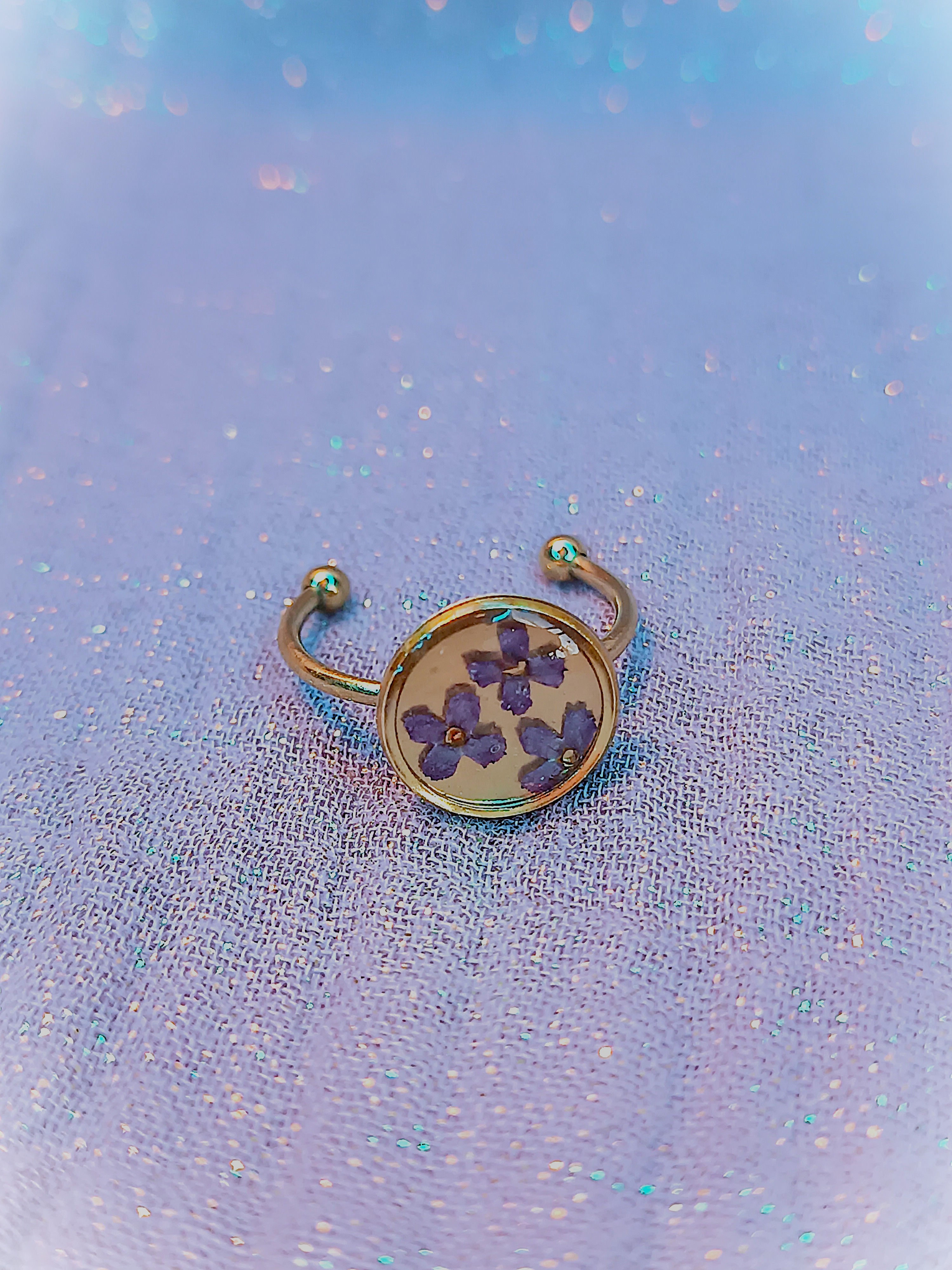 Bague 🌸 Trio de Buddleia 🌸