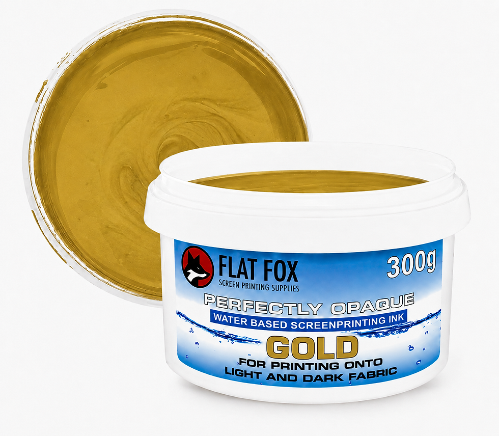 Thumbnail: GOLD PEARLESCENT fabric screen printing ink