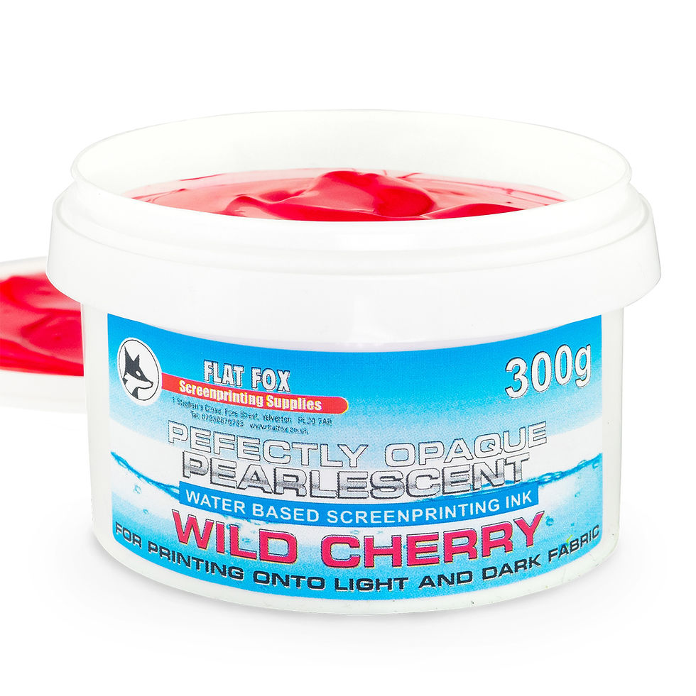 Thumbnail: wild cherry fabric ink from flat fox