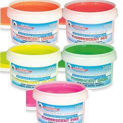 fluorescent neon print making inks