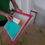 Thumbnail: coating a screen with emulsionj