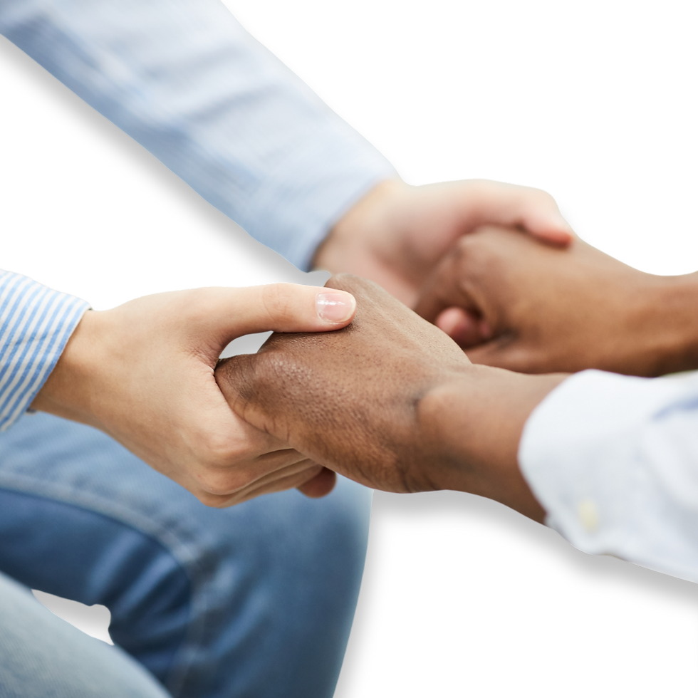 Two People Holding Hands