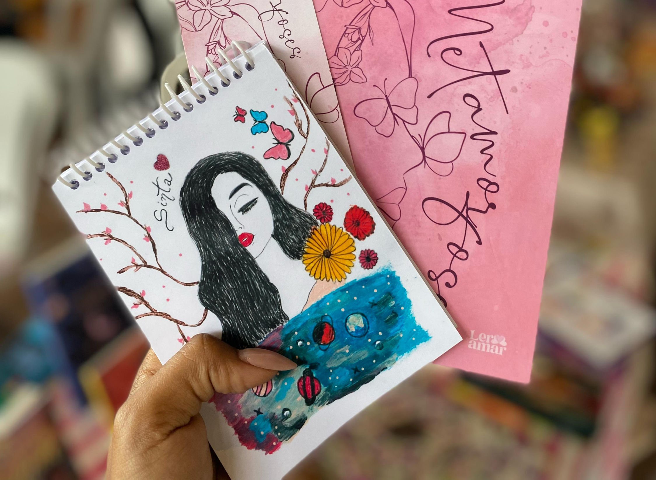 Bloquinho personalizado Metamorfoses