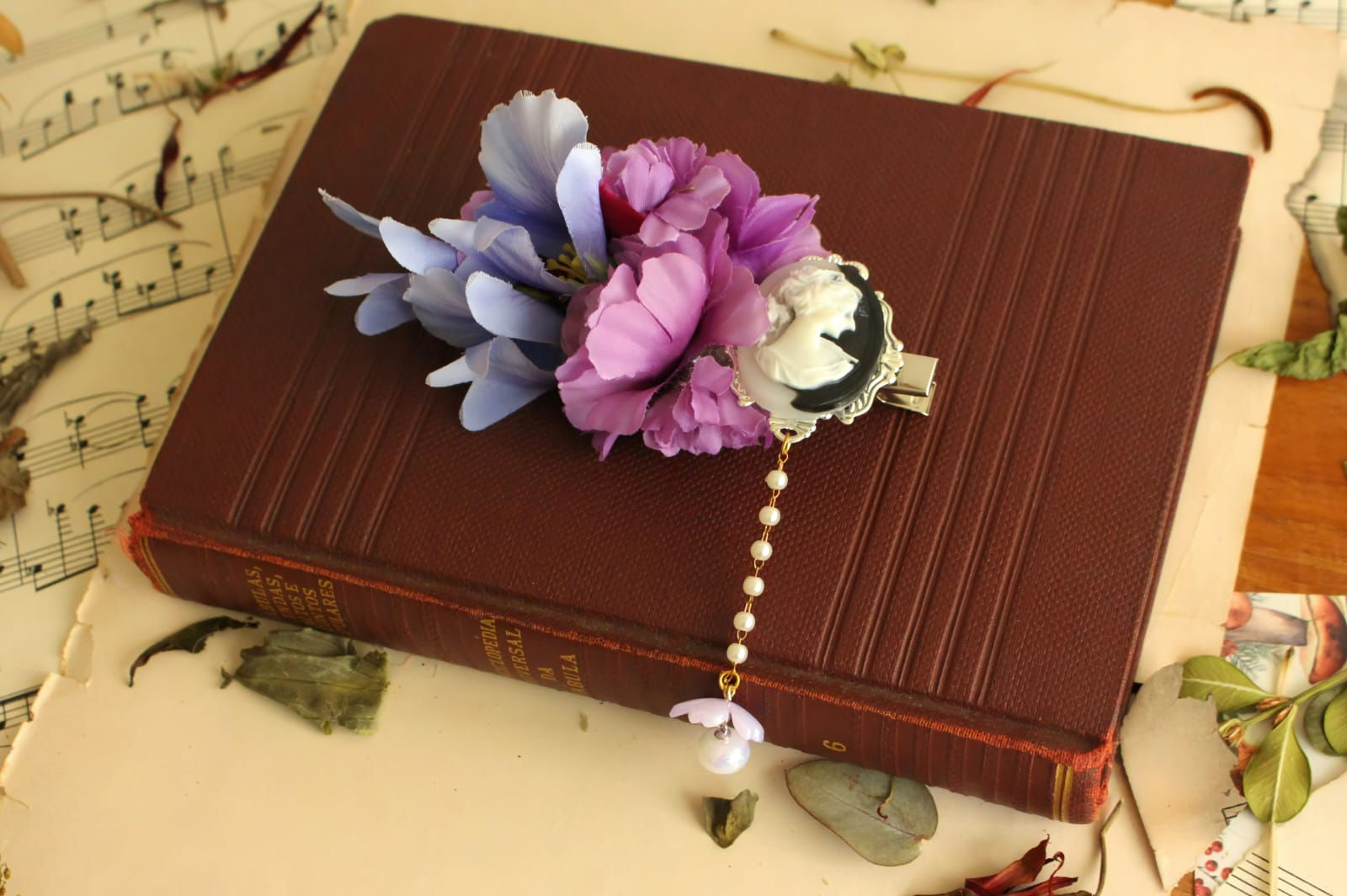 Presilha Camafeu Violet