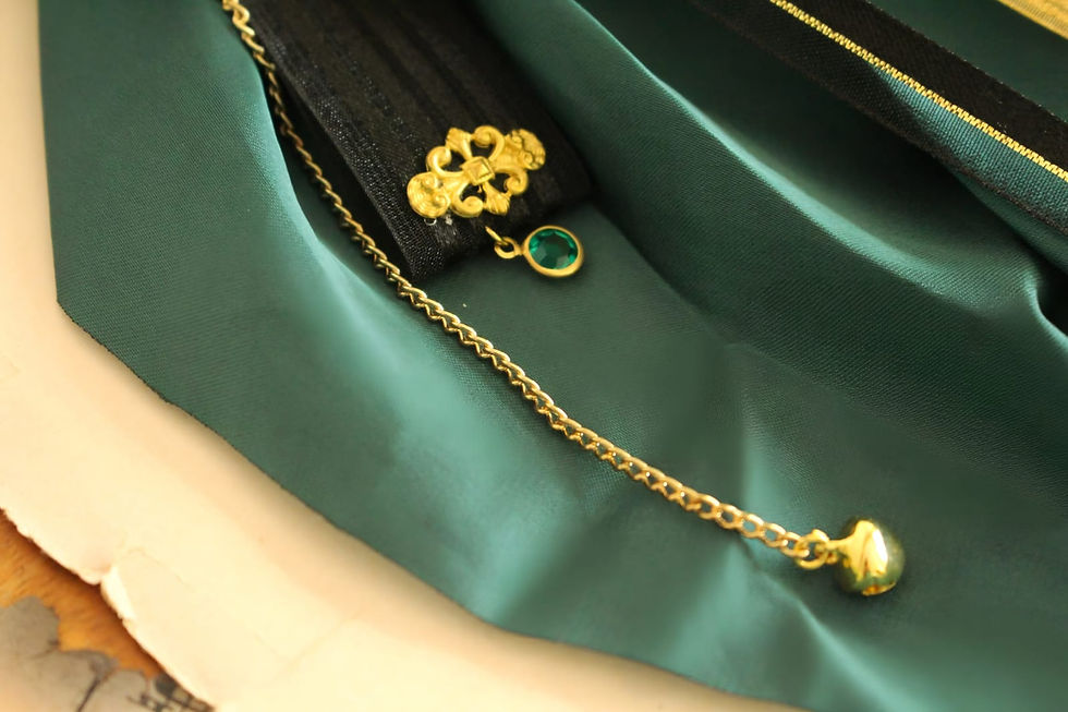 Miniatura: Laço Libélula Imperial- Coleção Noir