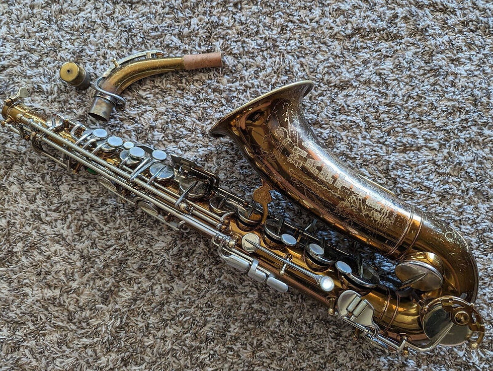 Martin Committee II Alto Saxophone Serviced-17 New Pads 139441