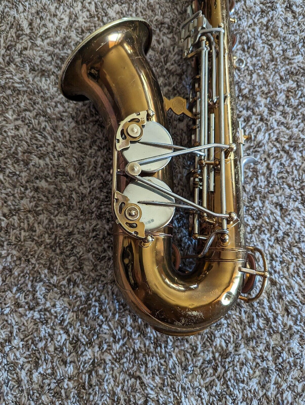 Thumbnail: Martin Committee II Alto Saxophone Serviced-17 New Pads 139441