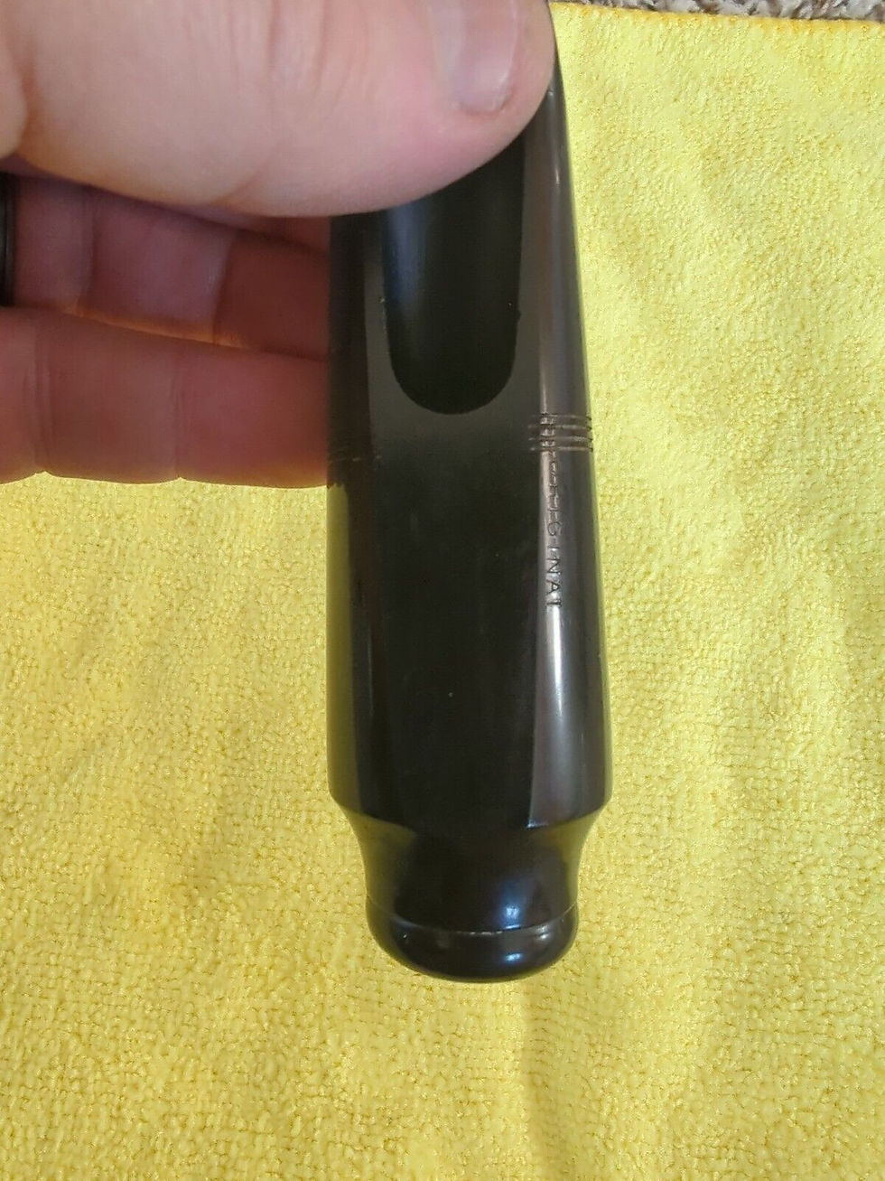 Thumbnail: Johnston Selmer New York Tenor "Original" Saxophone Mouthpiece Hard Rubber 1930'