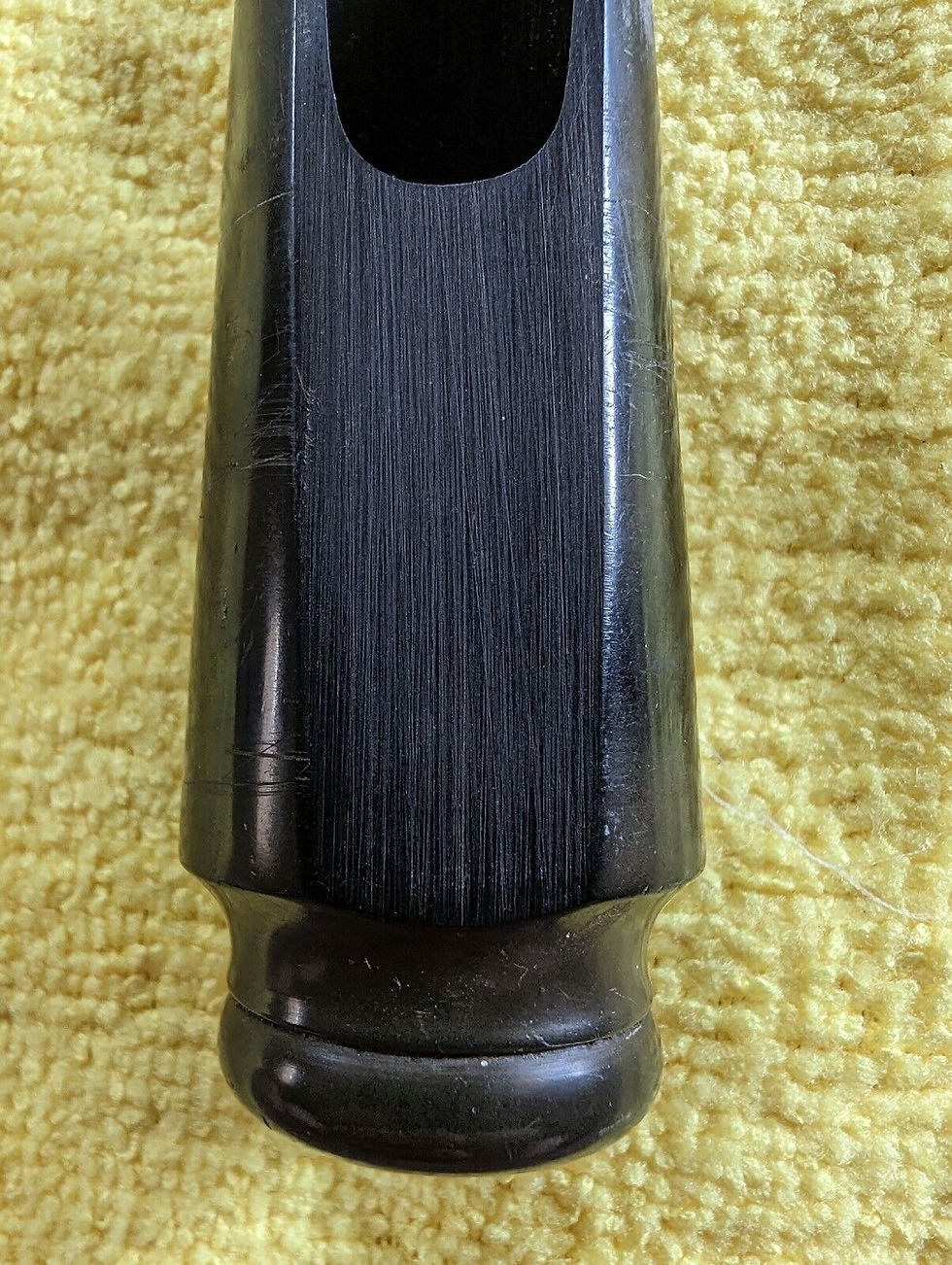 Thumbnail: Vintage Hard Rubber Alto Saxophone Mouthpiece .057" tip