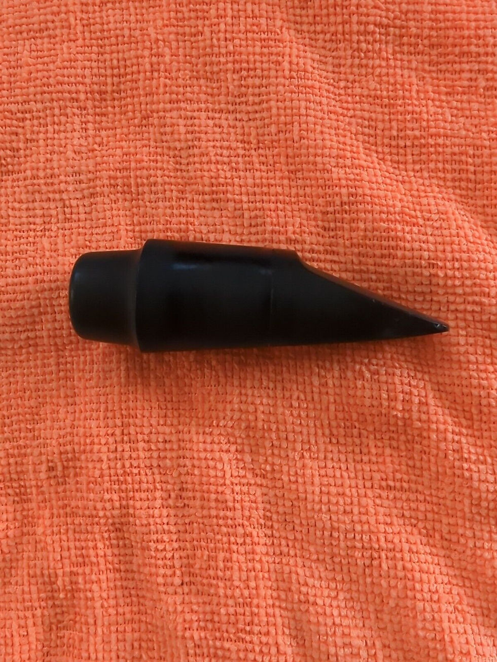 Thumbnail: Vintage Hard Rubber Alto Saxophone Mouthpiece Tip=.066"